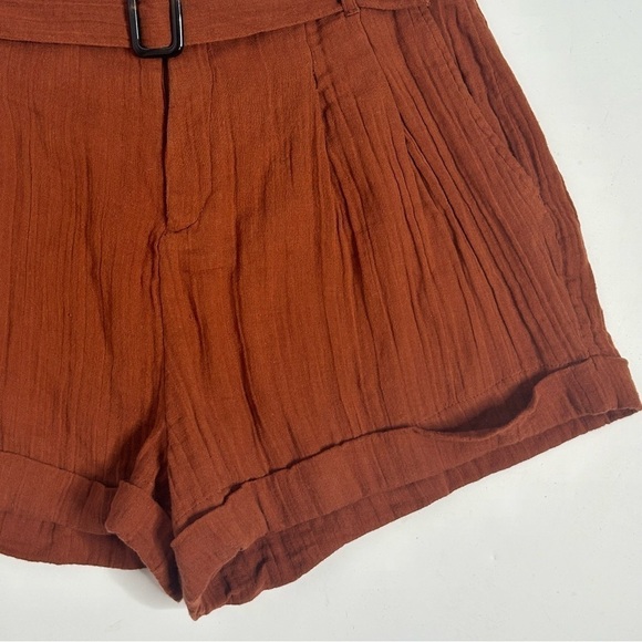 NWT L*SPACE Aidan Short in Tobacco - Picture 5 of 11